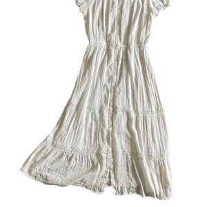 American Eagle Large white maxi summer dress